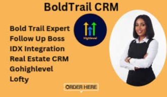 setup gohighlevel, boldtrail, lofty, follow up boss idx website