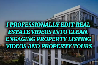 create cinematic real estate video tours for luxury listings