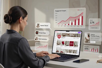 grow your pinterest account with SEO, pin design and management