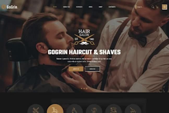 redesign squarespace barber website beauty hair stylist web beard oil website