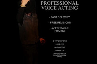voice act for your project