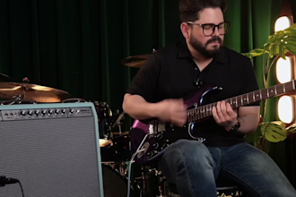 be your professional funk fusion session guitarist
