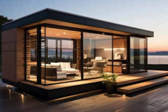 design 3d modular plans, house tiny house,shipping container and adu glamping