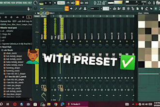 create a vocal template or preset, an industrial blueprint