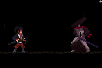pixel art character, battle sprite sheet animation, fighting game asset in mugen