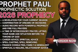 give you accurate prophetic words, 2026 prophetic word, relationship prophecy