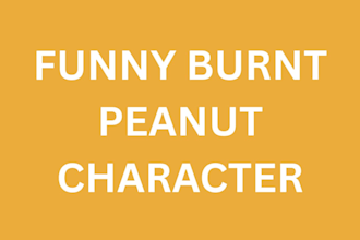 create funny burnt peanut meme 3d vtuber avatar filter for snap camera streaming