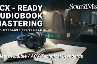 professional audiobook editing and mastering for acx audible