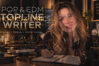 write and sing catchy pop and edm toplines for your track