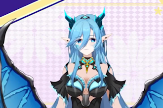 design and rig high quality live2d vtuber model anime vtuber avatar commission
