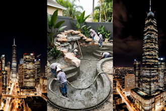 create construction timelapse videos in 4k