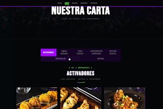 create a professional website for your restaurant or local business