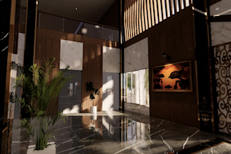create accurate interior design with high quality 3d renders