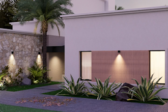 renderizado arquitectónico en 3d