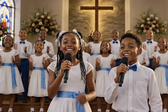 arrange gospel choir song add backing vocals , choir harmony