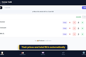 set up an order and invoice system for your delivery business