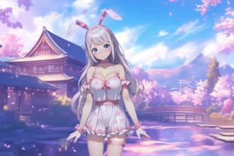 design an anime vtuber model, with advanced live2d vtuber model