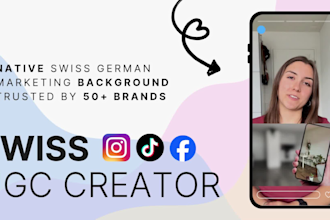 create swiss german ugc videos for social media and ads
