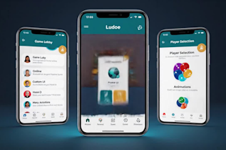 develop a multiplayer ludo game for mobile and online platforms