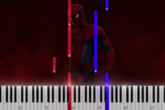 create a high quality custom synthesia piano tutorial