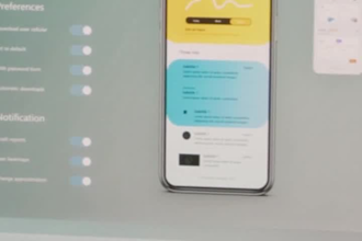 create flutter and react native UI UX for mobile apps