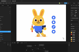 convert figma to interactive rive animation and micro interactions