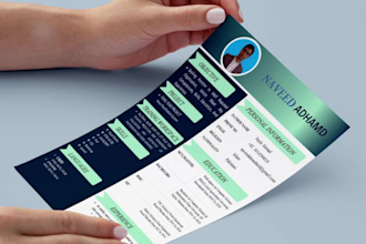 craft a job winning resume and CV design