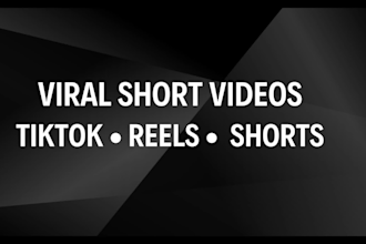 edit viral short videos for tiktok, youtube shorts and reels