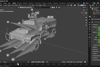 create a ue5 ready vehicle rig with working suspension and wheels