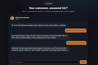 build a custom ai chatbot for your website or business