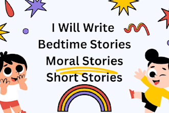 write engaging kids stories and youtube scripts in hindi