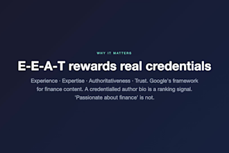 write finance and investment content as a former fund director