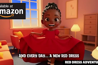 create your animated children book trailer for book promotion cinematic trailer