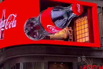 professional billboard animation for led screens, digital ads