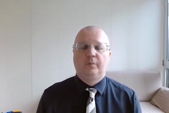 create a live action american male spokesperson actor video