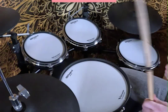 teach you how to play the drums
