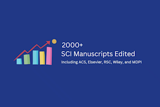 review rejected manuscript, has phd and 4 years of editing experience