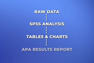 data analysis, interpretation and results writing