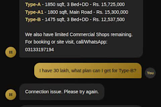 build an ai sales chatbot for your real estate project