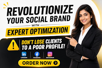 do linkedin facebook and instagram profile optimization