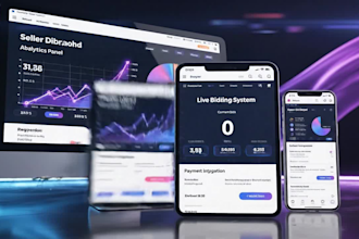 build auction website, bidding platform, and car auction website