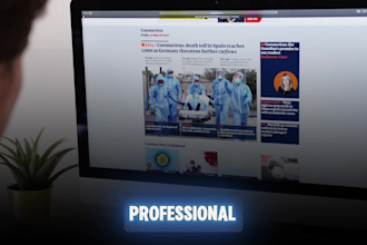 make professional and interactive websites for you