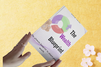 design a minimalist self help or business book cover