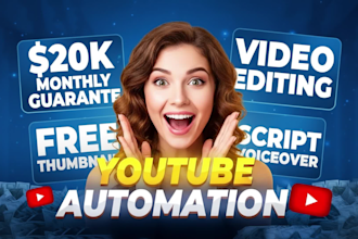 create and grow youtube automation channel and whiteboard animation videos