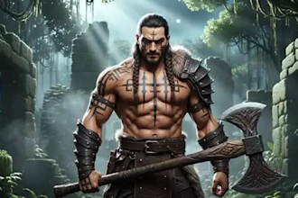 be your deep, cinematic and brooding character voice actor