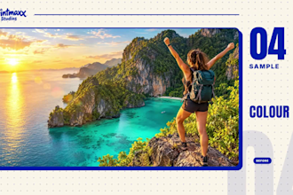 design a click worthy youtube thumbnail that stands out