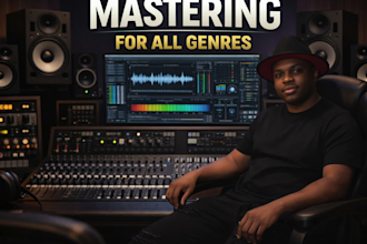 professionally master your pop, trap or rock songs