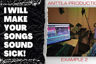 mix and master your metal song