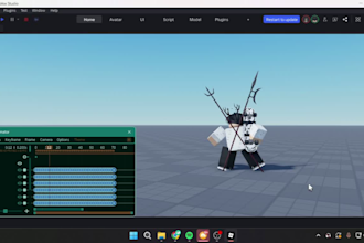 create custom roblox game animations for r6 and r15