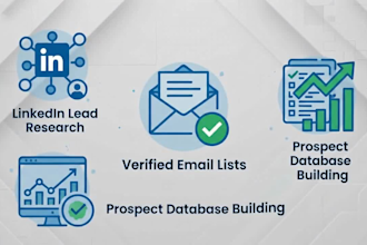 build verified b2b lead lists and targeted email lists
